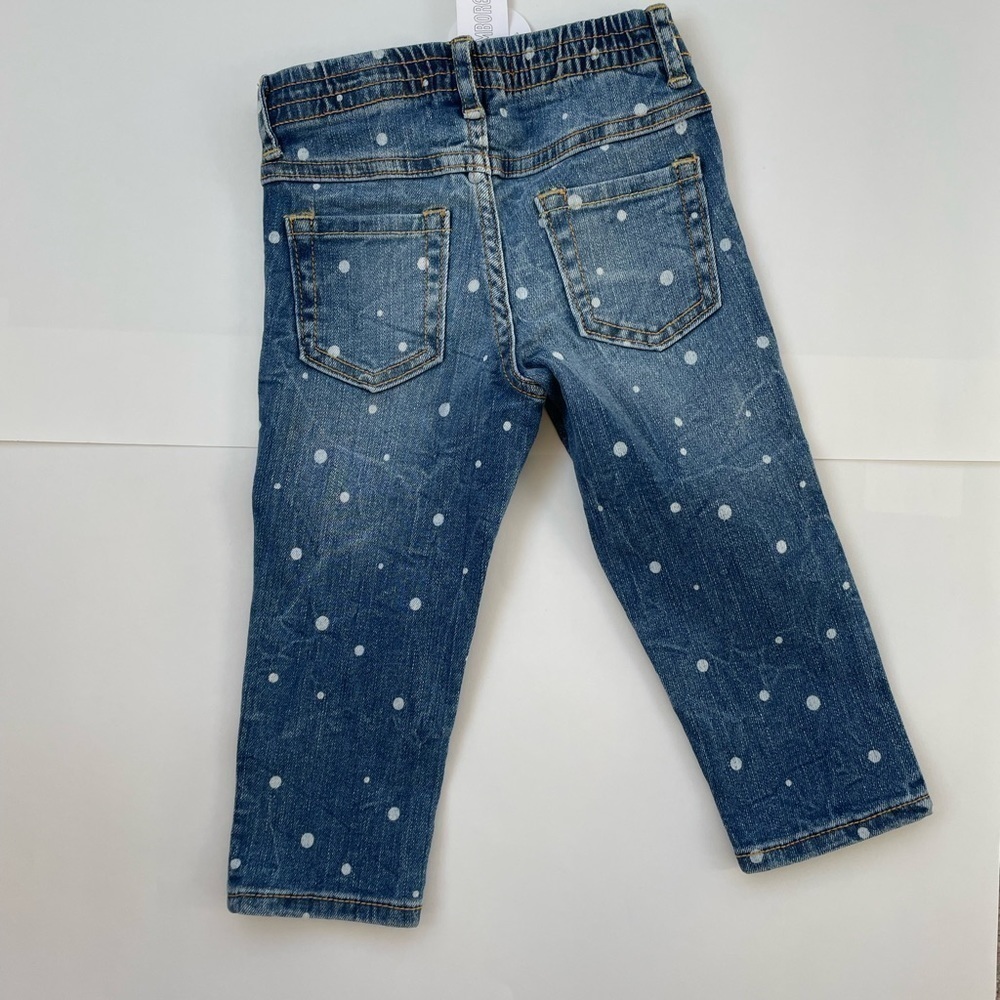 Gymboree Girls Polkadot Jeans New With Tags! NWT Various Sizes! - Picture 2 of 3